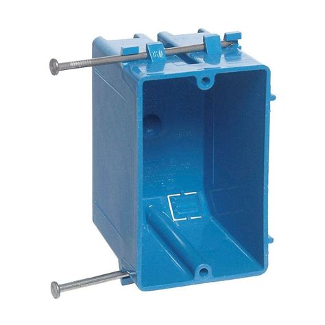 carlon plastic electrical box screw size|carlon blue switch box.